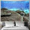 Dreamy Underwater Coral Decor  Artistic Wall Hanging Tapestry To Enhance Your Living Space
