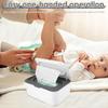 2Pcs Wipes Dispenser Baby Wipe Holder W/ Lid Refillable Wet Tissue Container Keeps It Fresh Dustproof Wet Tissue Cases Organizer