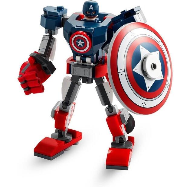 LEGO Marvel Avengers 76168 Captain America's Armored Mech