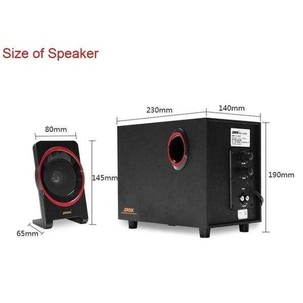 SADA Computadora de Escritorio de Lujo USB2.1 Audio Altavoz de Madera, Utilizado para computadora portátil, TV de Escritorio, Juego de Cine en casa, Altavoz pequeño, subwoofer