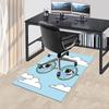 1PC eyes glasses Anti-slip carpet, suitable for Office, bedroomand playrooms. It can also be used as a sofa footrest cover-W49