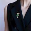 The Fulu Brooch Is A High-end, Elegant and Refined Brooch with A Unique Design Sense of Gourd and Bamboo