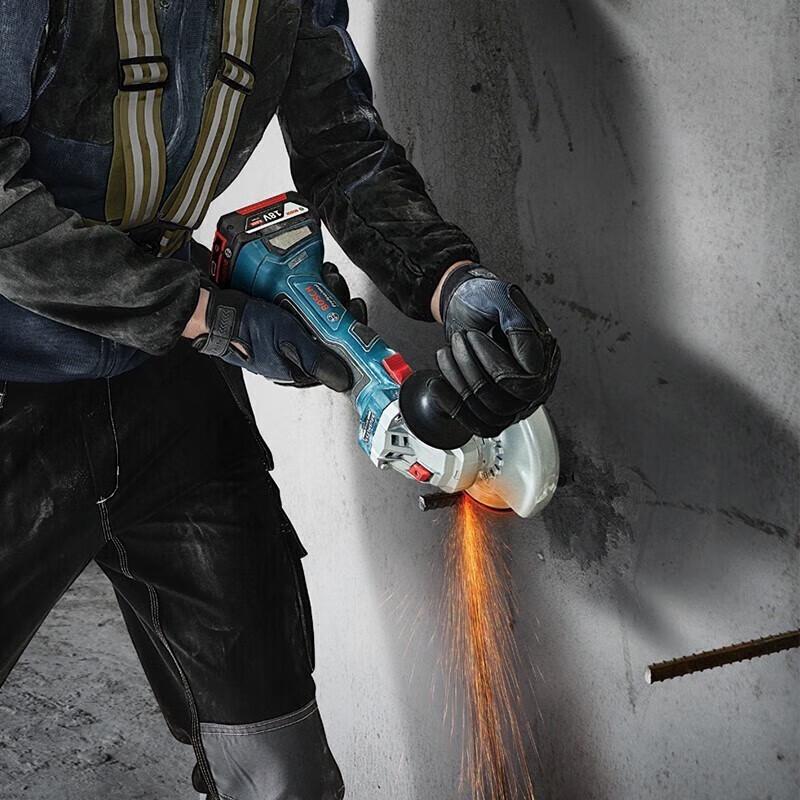 Bosch GWS 180-LI Cordless Brushless Angle Grinder CN Plug (adapter Included)