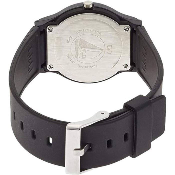 [Citizen Q&Q] Watch Analog Waterproof Urethane Band VP46-854 Men's Black