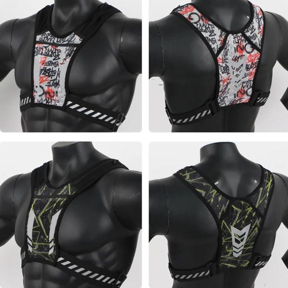 Reflective Jogging Backpack Universal Kettle Chest Bag New Fitness Bag