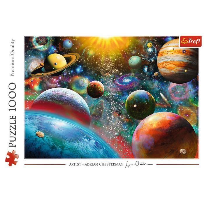 Puzzle 1000 éléments Cosmos - TREFL - Science et espace - Multicolore - Mixte