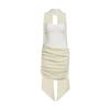 Europe and the United States autumn 2026 new sleeveless tube top sexy spice backless waist irregular solid color dress