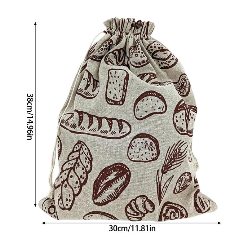 Wiederverwendbare Bienenwachstüten für selbstgebackenes Brot und Sandwiches Bio-Baumwollmaterialien Aufbewahrungslösung für Sauerteig