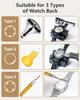 EasyTime Watch Repair Kit with Watch Link Removal Watch Band Watch Back Case Spring Instruction Ideal for Replacement or Strap Disassembly Tool,