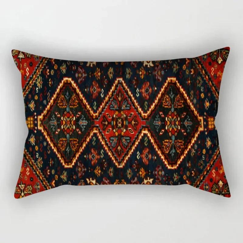Vintage Ethnic Pattern Pillowcase Decor Sofa Bed Home  Rectangular  Mandala Cushion Cover