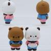 Bubu Dudu Desktop Figurines Cute Yier Panda Bear Anime Figures Car Accessories Home Decoration Home Decor Cartoon Ornaments