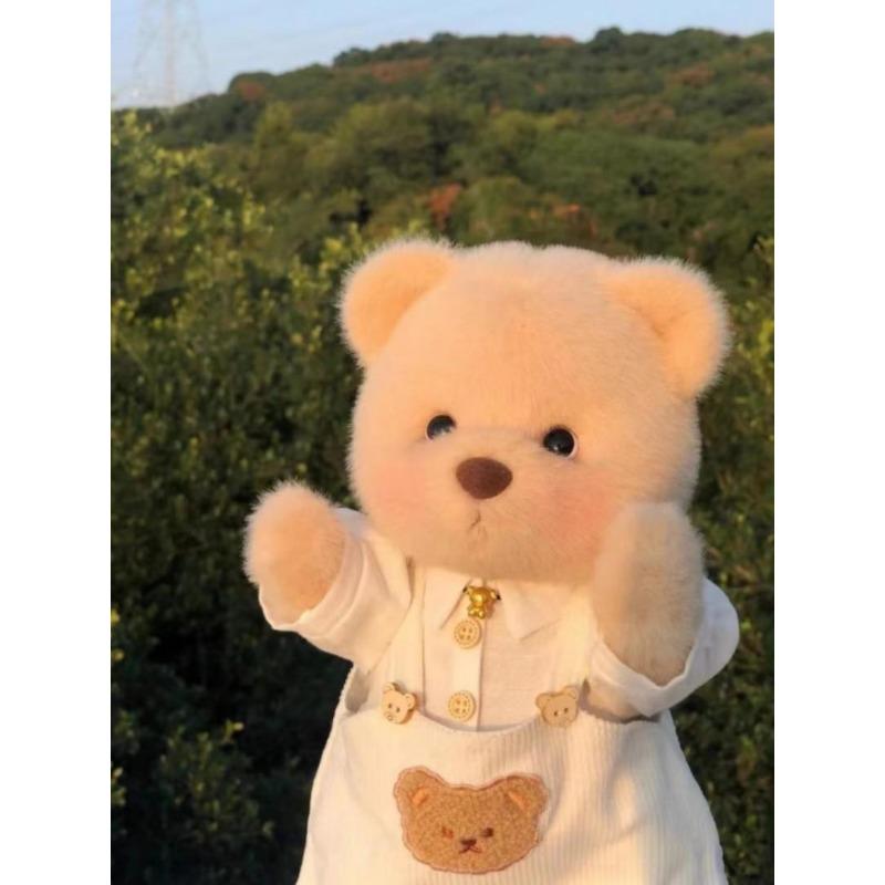 

30 см ручной работы оригинальный плюшевый мишка плюшевая кукла с одеждой Lina Bear Kawaii плюшевые игрушки подарок на день рождения для детей подруги 30cm