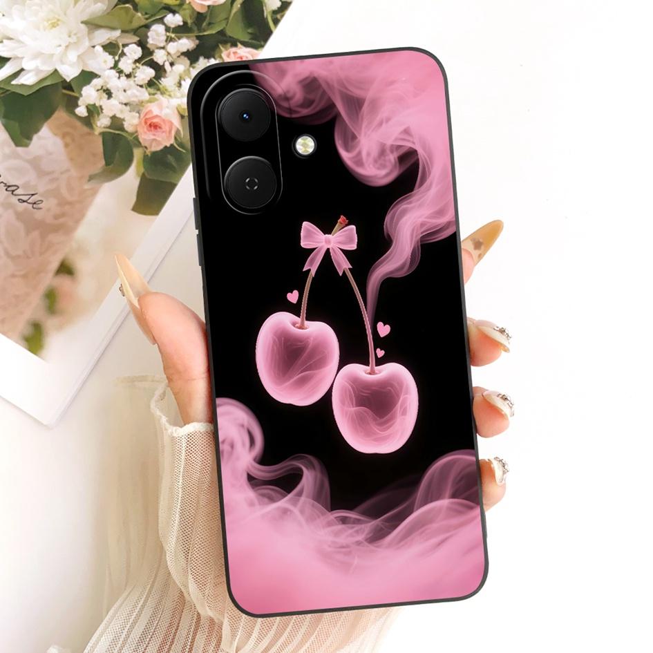 

For Tecno Spark Go 2 2025 Case KM4 Aesthetic Painted Soft Silicone Cover Shockproof Bumper For Tecno Spark Go 2s LJ7 Go2 Capinha Tecno Spark Go 2