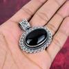 Black Onyx Jewelry, 925 Solid Sterling Silver Pendant Handmade Gemstone Jewelry, Gifts For Wife Brand New Pendant