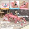 Indoor Climbing Frame, 7-in-1 Foldable Climbing Triangle with Slide, Climbing Arch