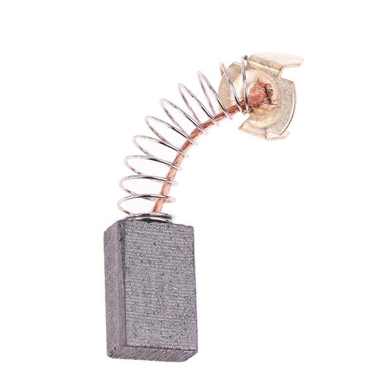 10Pcs Angle Grinder Carbon Brushes 6*10*17Mm Power Tool Motors Spare Parts