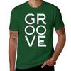 Groove To Bass Players T-Shirt Plain Aesthetic Clothing Mens Clothes