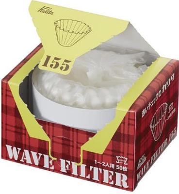 Bulk Purchase Kalita Wave Filter Filters Per for Oxygen ORIGAMI Small Size Packs of 50 Coffee Filters Set KWF-155 (50 Pack) 1-2 People, Bleaching,