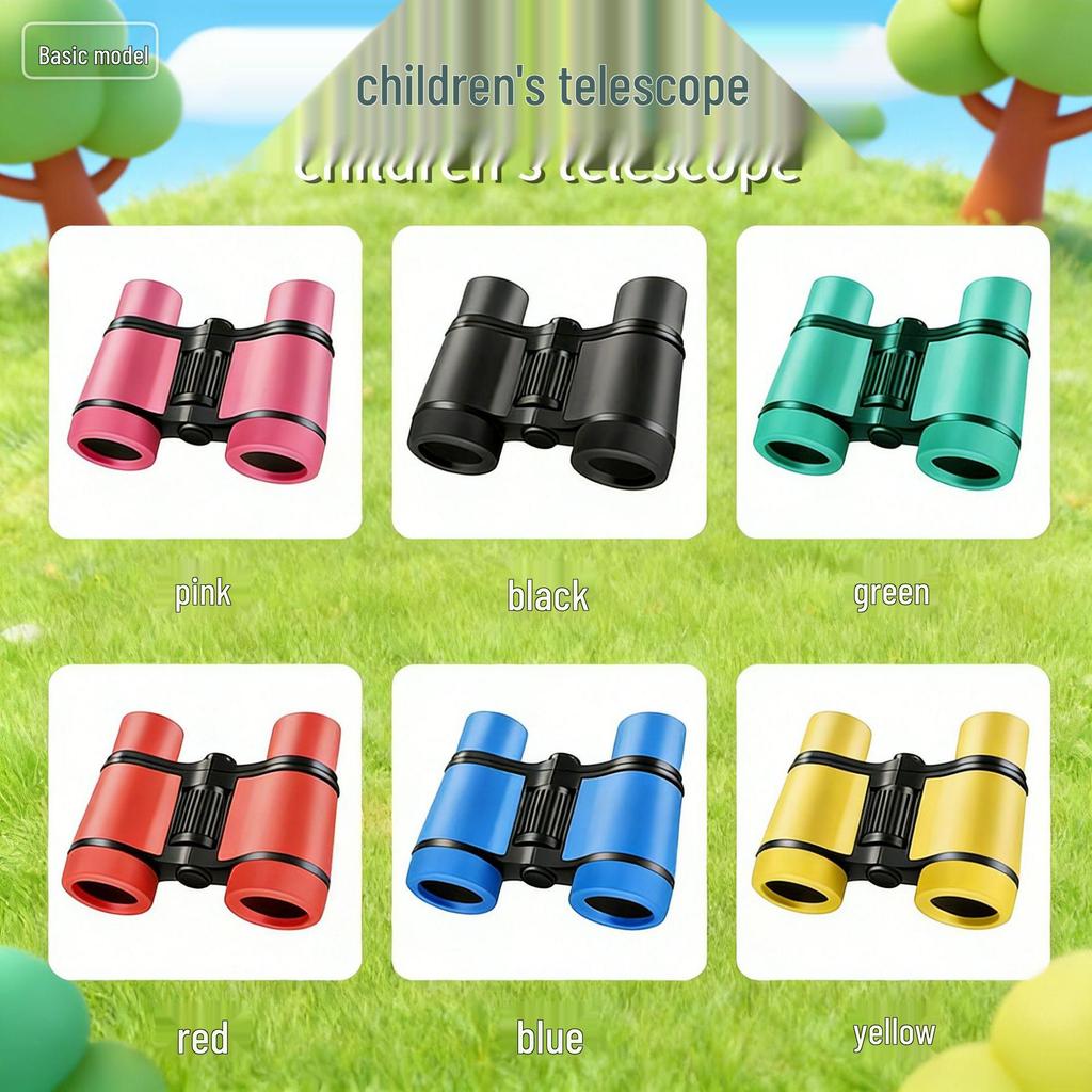 Kids' Portable HD Outdoor Observation Binoculars - Educational Toy