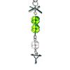 Trendy Silver Star Phone Lanyard Fashion Keychain Phones Charm Bag Pendant Accessory for Purse and Wallet Pendants
