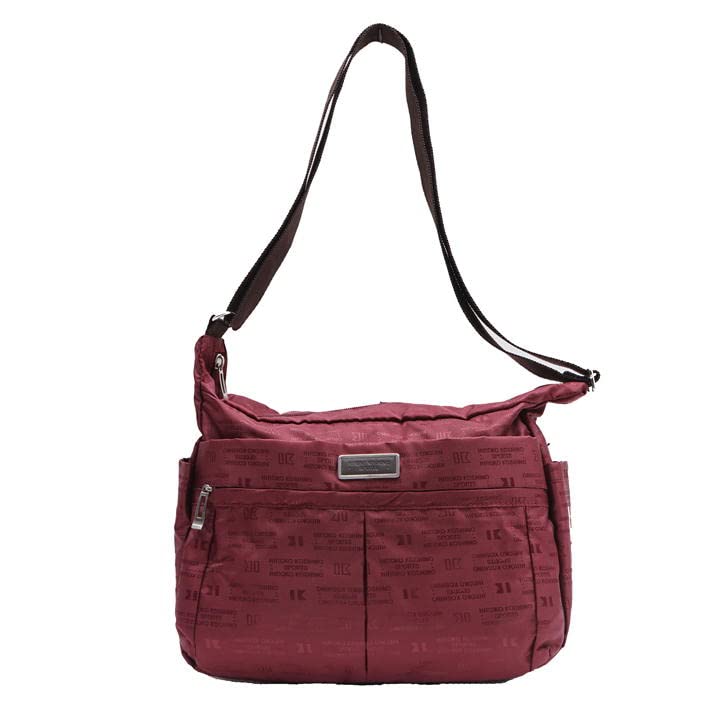 

KOSHINO Hiroko Koshino Sports Shoulder Large HLD04 [HIROKO SPORTS] Bag, Size, (Wine)