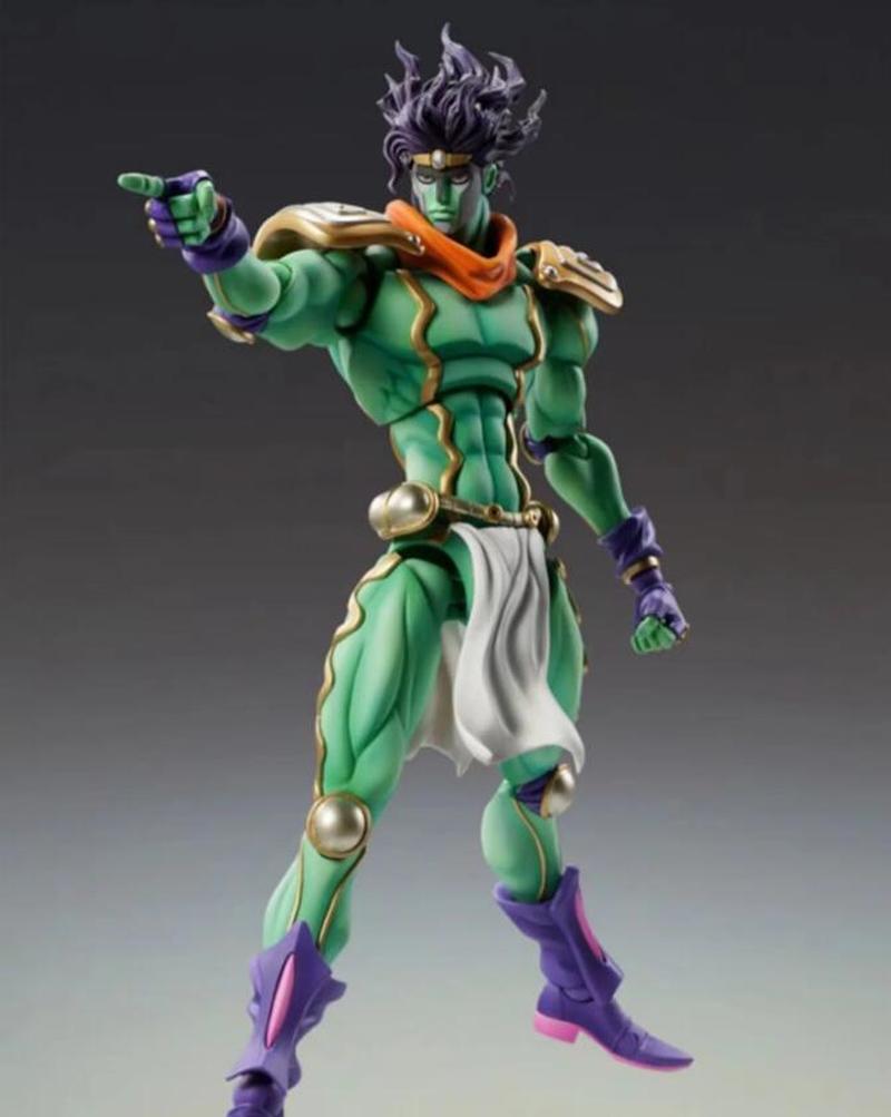Jojo's Bizarre Adventure Kujo Jotaro Star Platinum Anime Actionfigur Modell Statue Sammlung Schreibtischdekoration Schmuckstück Spielzeug