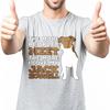 Printed Teenagers Round Neck Tshirt Brand The More People I Meet The More I Love My Jack Russell Stylish For Him Tee Shirt