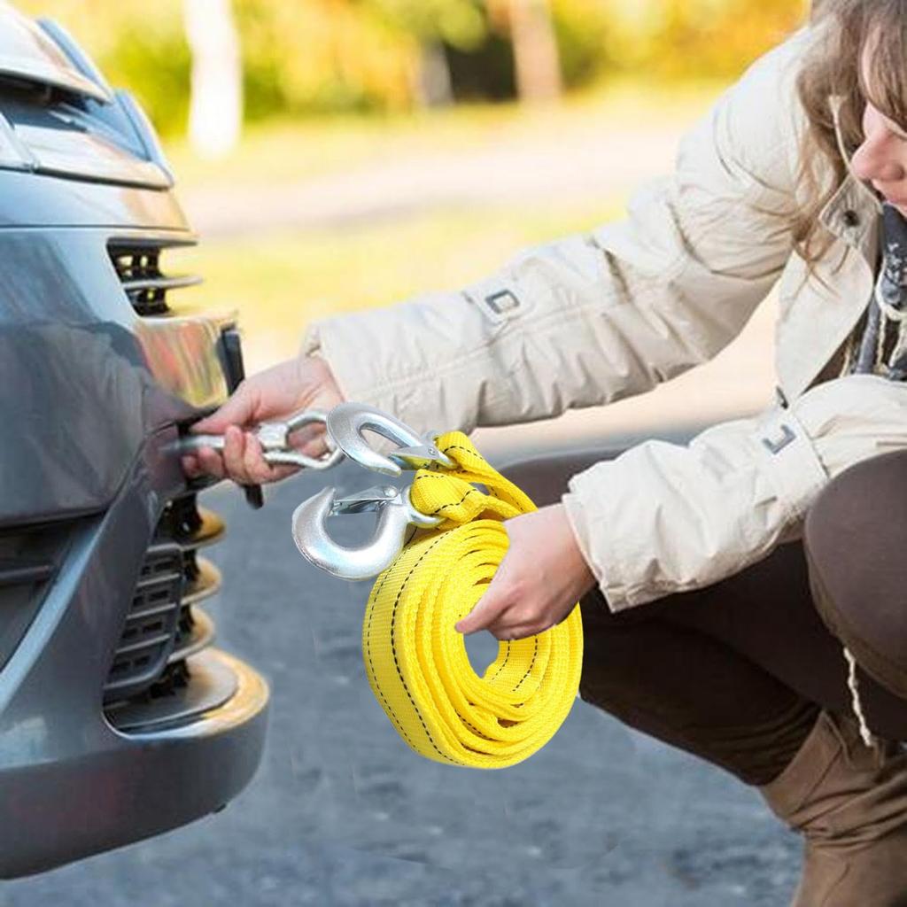 Truck Tow Cable, Nylon Tow Cable, Fixed Tow Strap, Heavy Duty Tow Rope, Vehicle