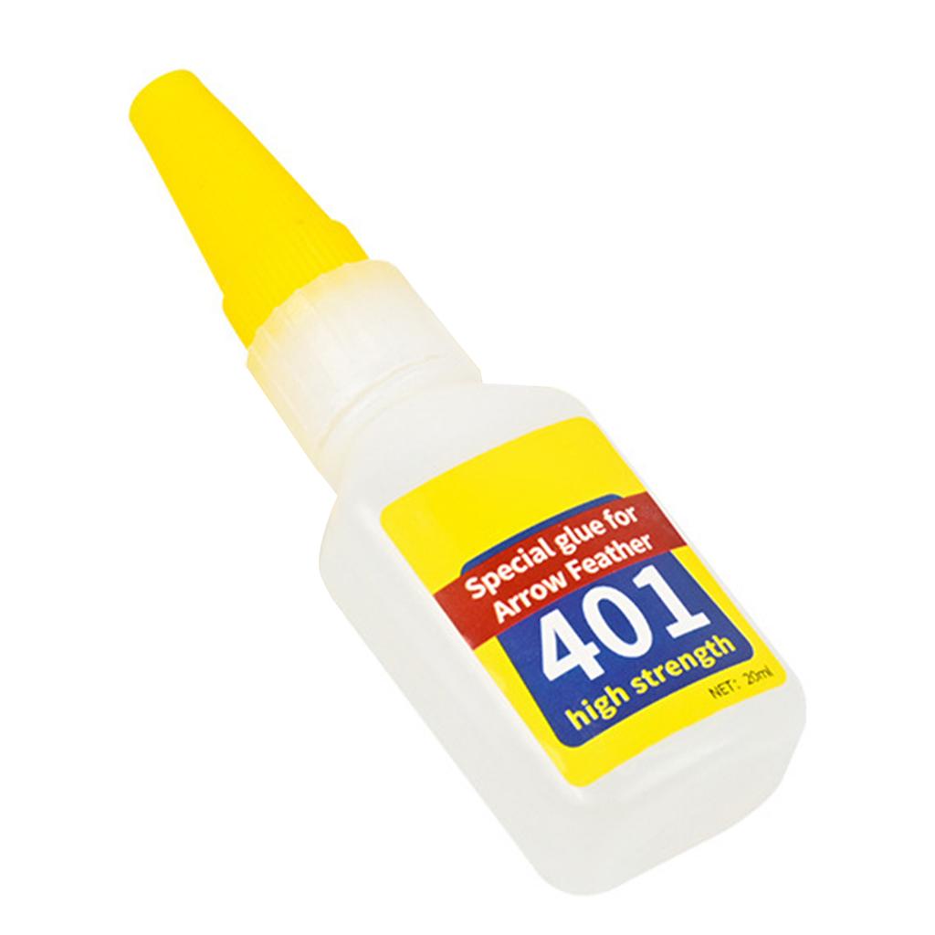 20ml Arrow Fletching Adhesive Glues High Strength Bonding Glue Fletches Paste Tool Fast Drying Glue For Bow And Arrow