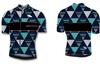HORIZONTAL HZT RAPID JERSEY (Made In Italy) Men's Spring/Summer Cycling Jersey (S, UROKO/Blue)