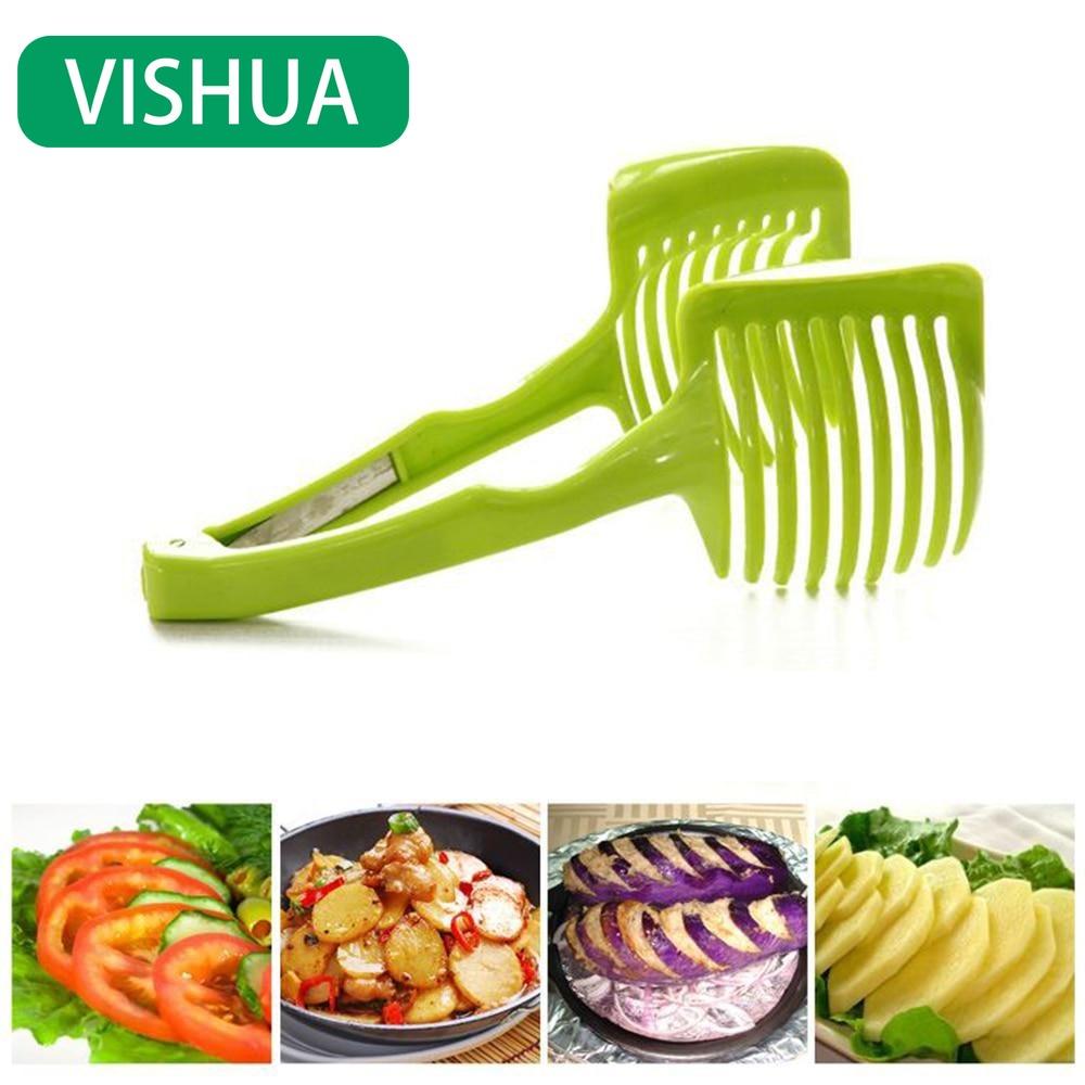 Plastic Holder for Cutting Vegetables