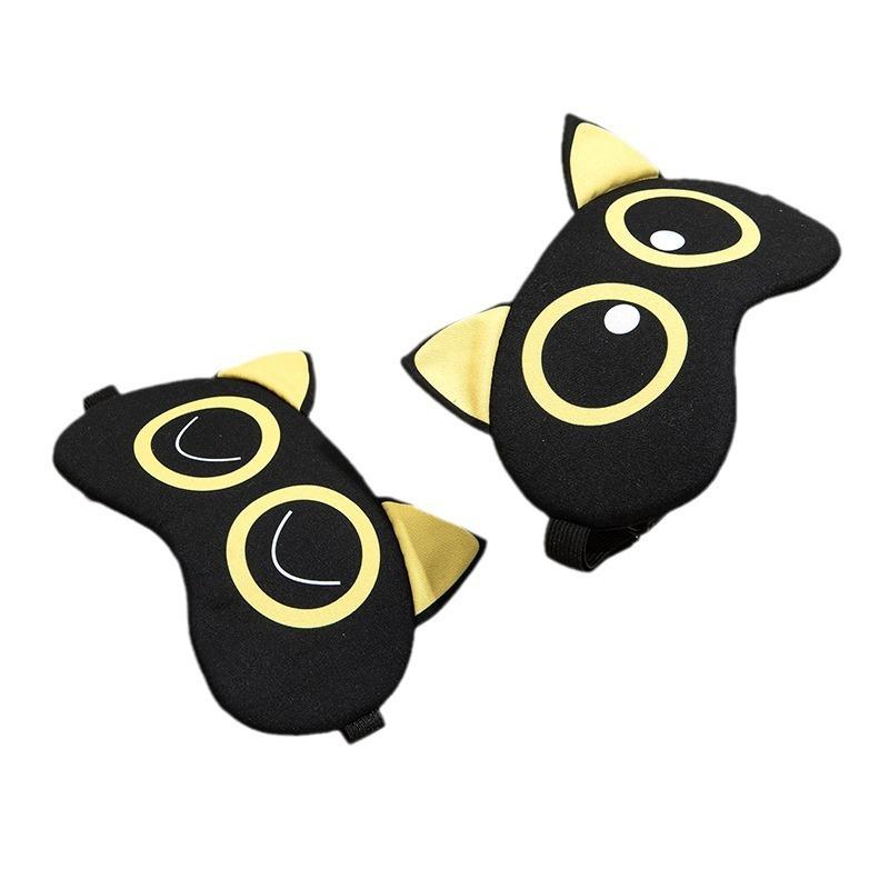 2025 Polyester Cartoon Sleep Eye Mask Cute Funny Eye Cover Sleeping Mask Travel Rest Eye Band Kids Eye shade Patch Blindfold