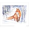 Jennifer Rose Fox Winter Walk Poster
