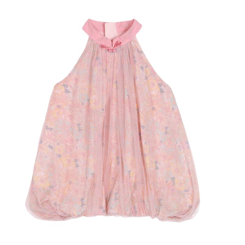 LUSON Little O Baby Girls' New Chinese Style Qipao Dress 2025