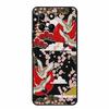 3D Emboss Case For Honor Play 9A 2024 X5b Plus X8C X6C 4G Phone Case 9 A X 8 6 C Coque Flowers Black Silicone Soft Back Cover