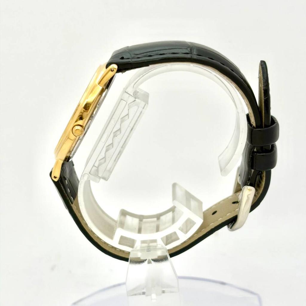 SEIKO Spirit Watch Gold 2D2074 New Strap [New Battery] Men's 5E21-6C00