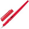 LAMY Joy Strawberry Fountain Pen Ergonomic Grip and Polished Steel Line Width Ribbon Nib Calligraphy Fountain Pen Includes LAMY T10 Blue Ink Cartridge