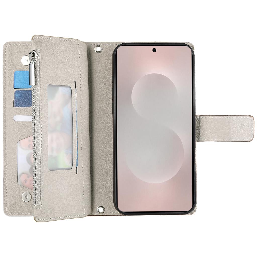 Flip Leather Phone Case for Samsung Galaxy S26 S25 S24 Ultra S23 FE S22 S21 S20 Plus A17 A07 A16 A56 A36 A26 Wallet Card Cover