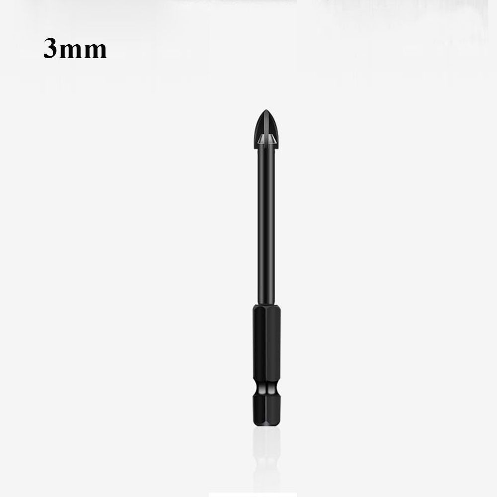 

3/4/5/6/8/10/12mm Drill Bits Black Hole Opener High Quality Tools Glass Ceramic Concrete 3mm
