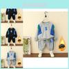Cozy And Thick Autumn Winter Boys Two Piece Set Soft Cotton Hoodie And Pants