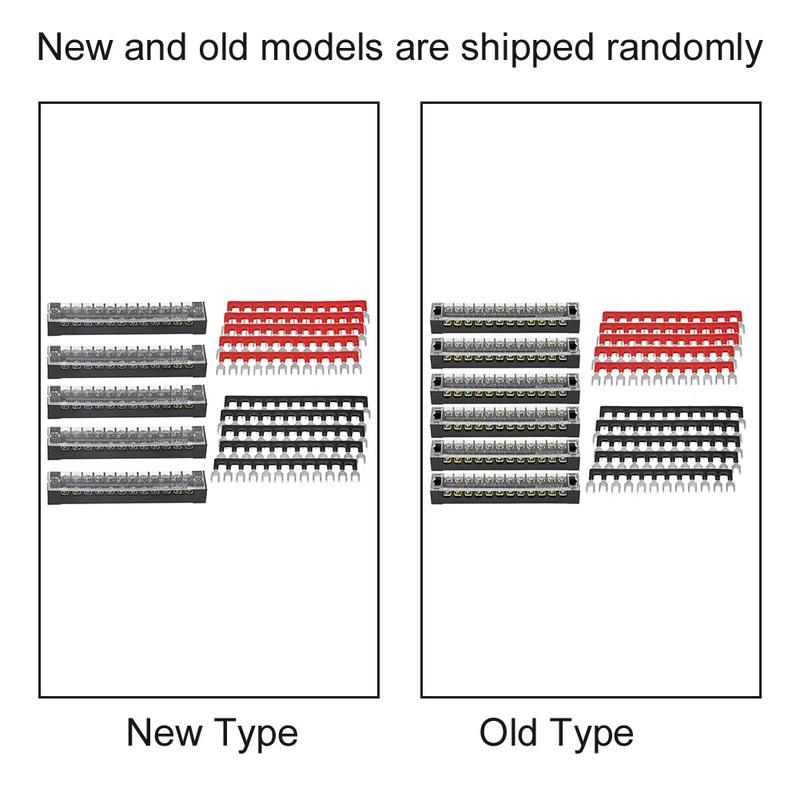 600V 15A Screw Terminal Block Dual Row 12 Positions 600V 15A Screw Terminal Block Pre ulated Terminal Barrier Strip