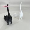 S-1Pc Handcrafted Lifelike Cute Cat Pet Sculpture 3D Printed Desktop Decoration Simulation Cat Ornament For Home Party