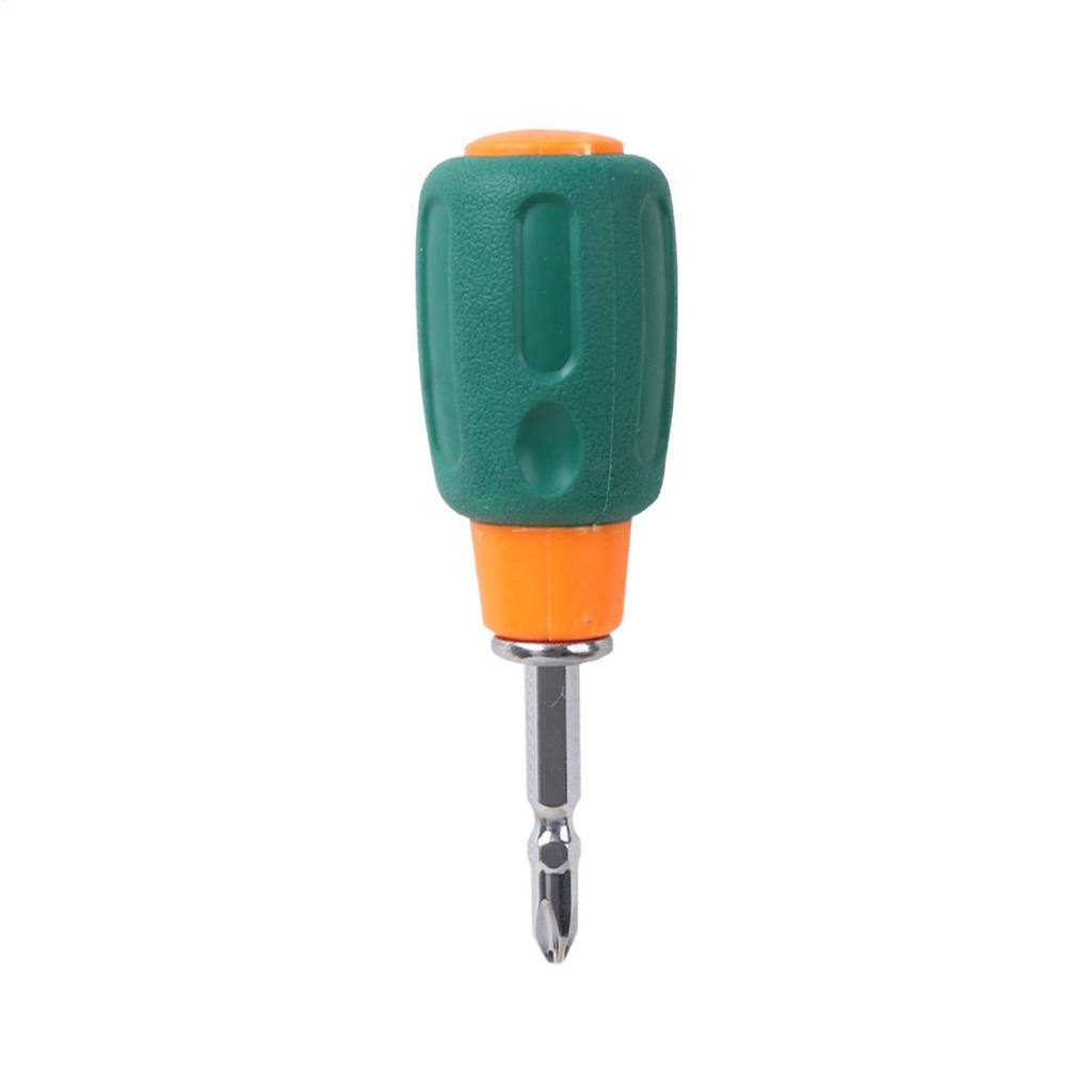 Short Handle Screwdriver Portable Encapsulation Radish Handles Flat Crosshead Screwdrivers Multifunction Repairing Tools