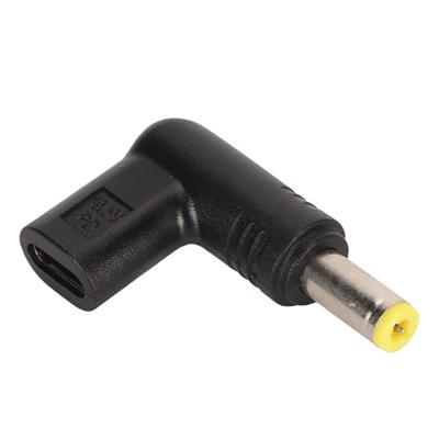 Adapter Type C Żeński na 5.5x2.5mm DC Profesjonalny Wydajny 100W PD Szybkie Ładowanie USB C Do Zasilania DC