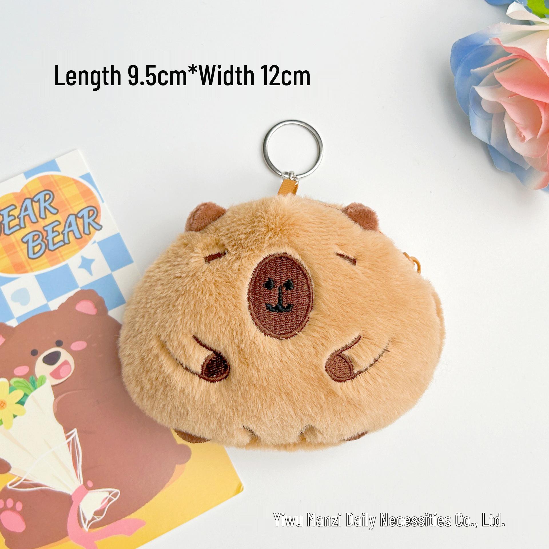 

Милый кошелек для монет «Кирби и друзья»: Капибара, StellaLou и плачущий младенец, чехол для наушников/помады Keychain