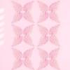 12Pcs Angel Wings Decorative Patches Pink Mini DIY Craft Accessories for Clothes Bags Jackets Costume Gift Craftwork