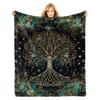 Blanket Tree Of Life Printed Blanket Soft Four Seasons Sofa Blanket