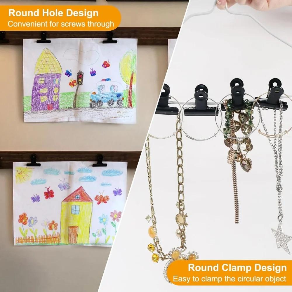 50 Chip Bag Clips Stainless Steel Airtight Sealing Clips Powder Food Packaging Bag Clips Food Sealing Clips New