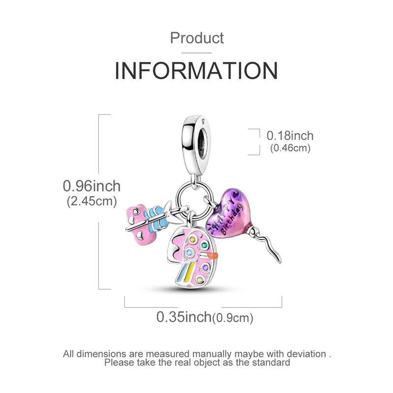Charms Copper Owl Butterfly Snake Snail Bead Pendant Jewelry Fit Original Bracelet For Women Diy Party Gifts