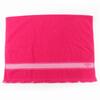 Pristine HERMES towel Beach Towel Yachting PM Large size with fringe pink cotton Used